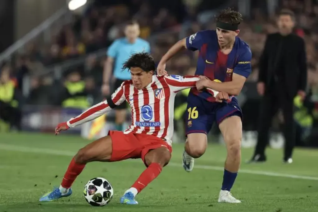 Le FC Barcelone a essuyé une défaite 2‑0 face à l’Atlético Madrid** mercredi 8 avril 2026**, lors du match aller des **quarts de finale de la **UEFA Champions League au Spotify Camp Nou.