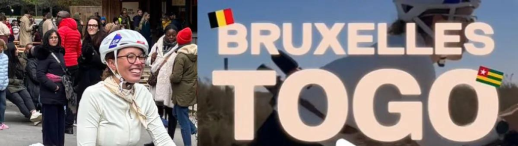 Bruxelles–Lomé à vélo : Victoire Becquart boucle son incroyable défi